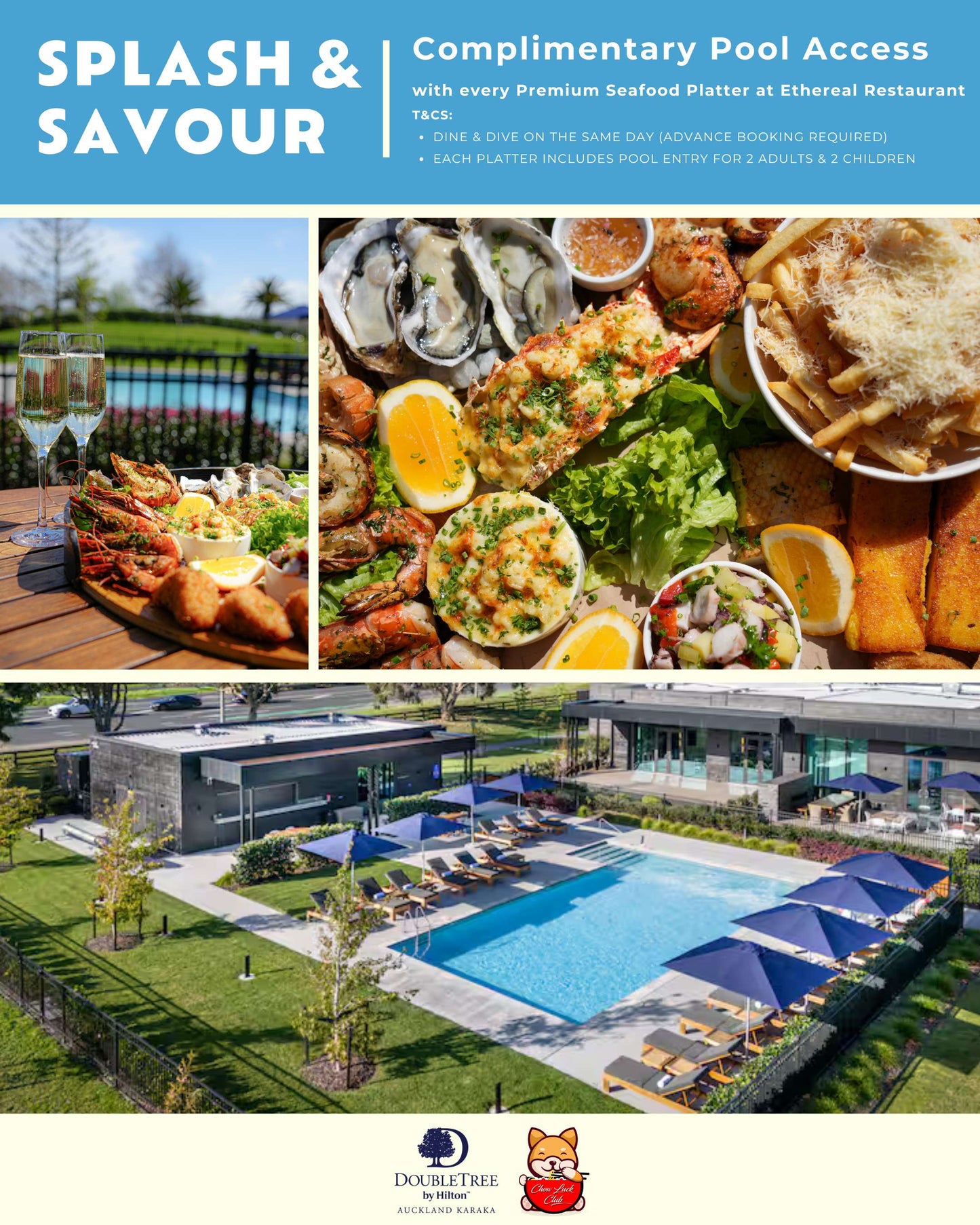Splash and Savour into Summer at DoubleTree by Hilton Auckland Karaka